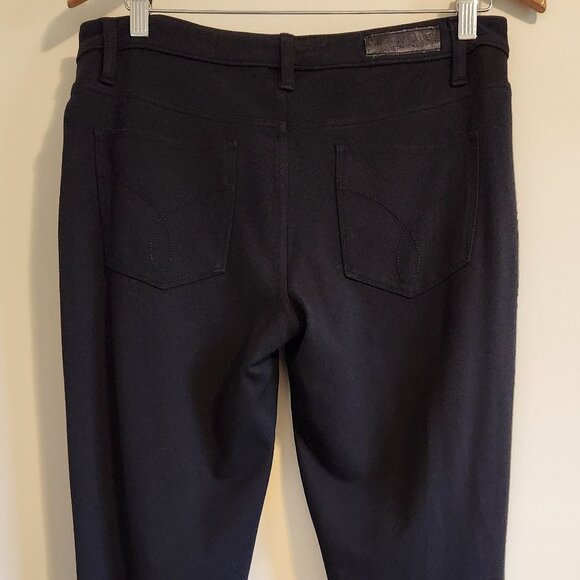 Calvin Klein Size 12 Black slim leg pant - Picture 4 of 14